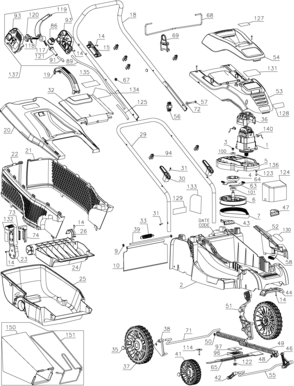 Part Location Diagram of 90567331 Black and Decker FRONT HANDLE